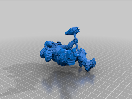 tentáculo assalto ciborgue matstação 3d print model - Mito3D