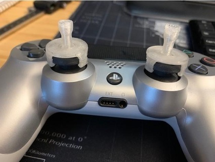 ps4 thumbstick add on apollyon1980 3d print model - Mito3D
