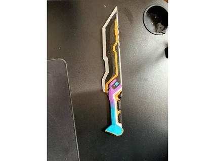 valorant glitchpop dagger joni pepperoni 3d print model - Mito3D
