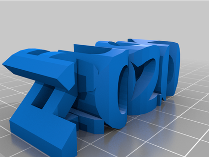 f 2020 illusion john par 3d print model - Mito3D