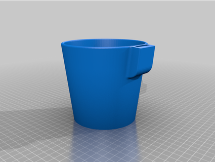 Blumentopf mit yular afudirk 3d print model - Mito3D