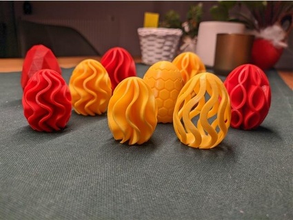 Paskalya yumurtalar sessiz davulcu 3d print model - Mito3D