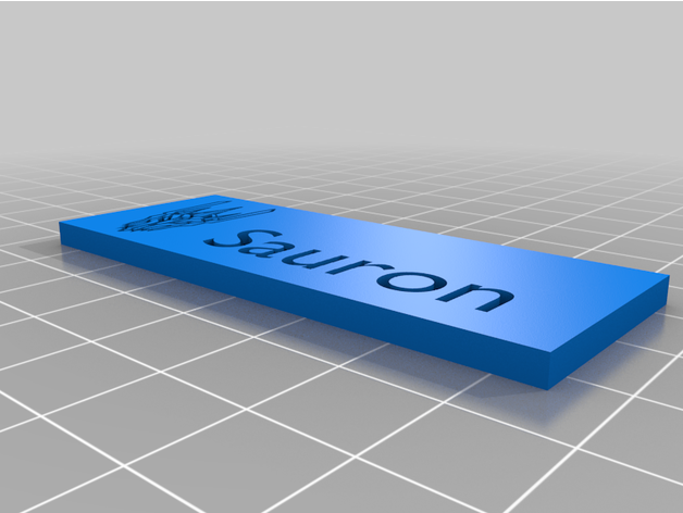 barad-dur mordor sbg tracker tags mahory 3D print model - Mito3D