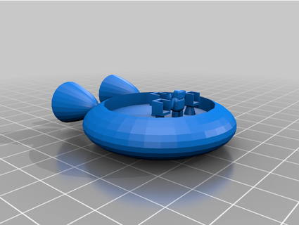 space ship machue 3d print model - Mito3D