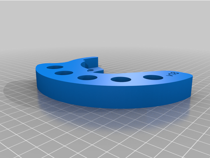 dmr sled - rotating bash guard teikjoon 3d print model - Mito3D