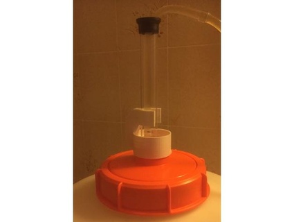 speidel fermeter 30l auto-siphon holder paaar 3d print model - Mito3D