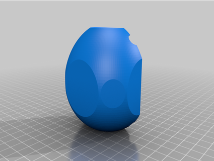 huevo molde reglas falda 3d print model - Mito3D