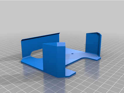 wallmount argon rpi4 m2 extension flyhigh swe 3d print model - Mito3D