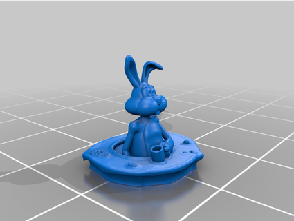 desktop bunny clanmcfadden  3d print model - Mito3D