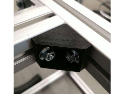 ângulo suporte alumínio perfil dmelendrez 3d print model - Mito3D