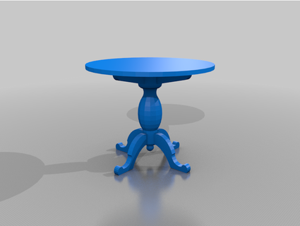 table croozn 3d print model - Mito3D