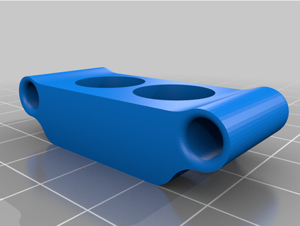 shendrones thicc as150 connector rear mount sfpv 3d print model - Mito3D