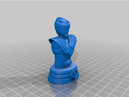 verde guardabosque busto huevoveloz 3d print model - Mito3D