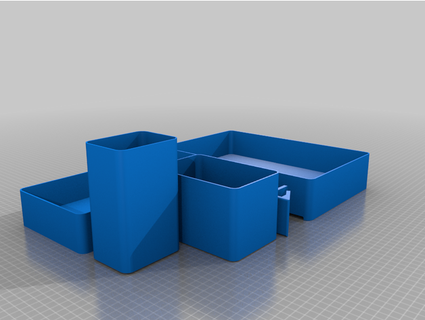 linmon table organiser leakyleeks 3d print model - Mito3D