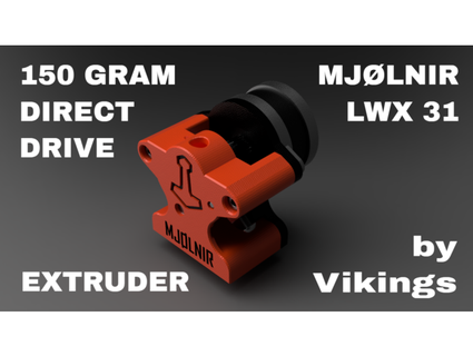 mj lnir lwx 31 155g direct conduire extrudeuse 3d pro 3d print model - Mito3D