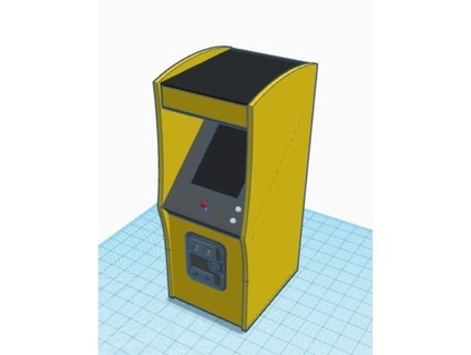 arcade cabinet Pac Man rkxone 3d print model - Mito3D