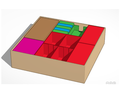 apertura alare tavola gioco inserire rdewsbery 3d print model - Mito3D