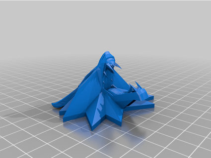 sorceleur Loup école médaillon jlgilmon 3d print model - Mito3D