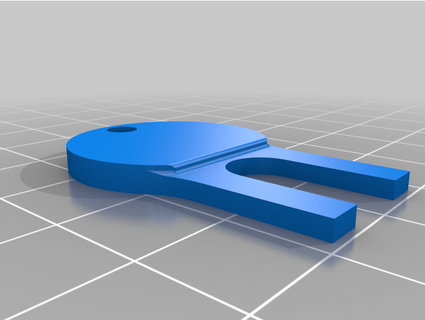 ferrito talón llave Morfcrd 3d print model - Mito3D