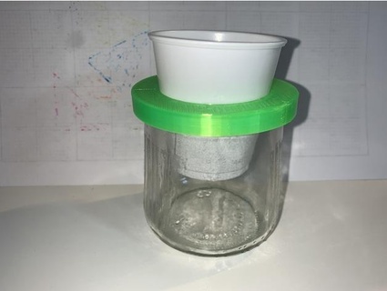 oui jar self watering adapter jumpsinpuddles 3d print model - Mito3D