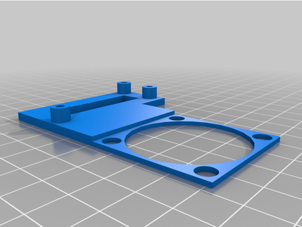 skr 14 turbo & raspberry pi mount additional plate relocate mosfet bordensize 3d print model - Mito3D