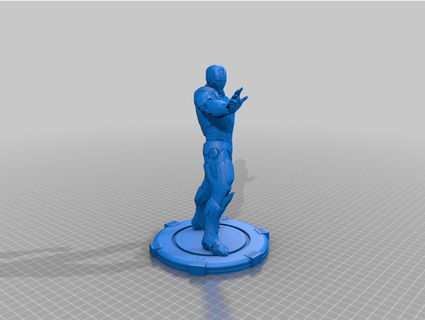 ferro homem vistoso 3d print model - Mito3D