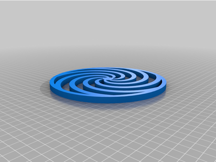 Spiral Sonne Namen 3d print model - Mito3D