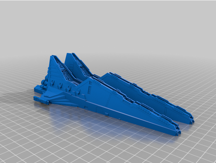 venator republic star destroyer cut printing comrade birb 3d print model - Mito3D