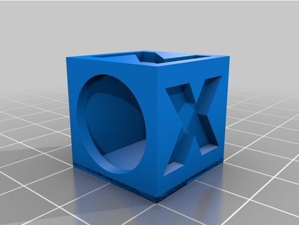 cubo kalibrasyon wharlex 3d print model - Mito3D