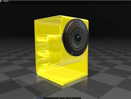 bass reflex box 100mm midtone speaker syzguru11 3d print model - Mito3D