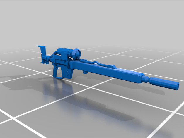 Móvel terno gundam zaku armas coleção esmfg 3D print model - Mito3D