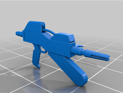 mobile costume gundam marasaï faisceau fusil esmfg 3d print model - Mito3D