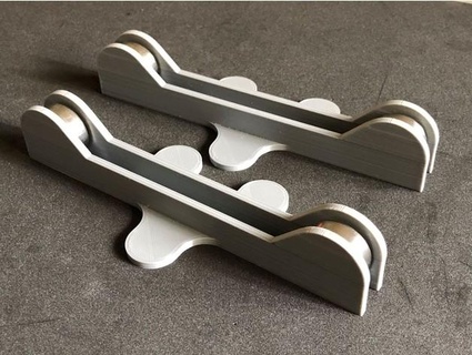 spool holder single piece design stephenlin 3d print model - Mito3D