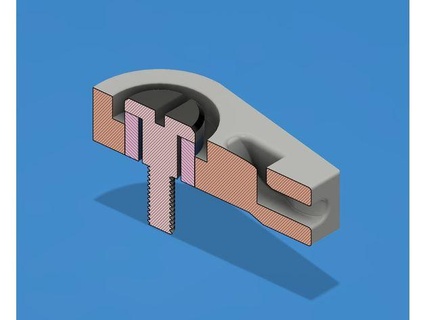 Relva aparador v2 pedra sábia 3d print model - Mito3D