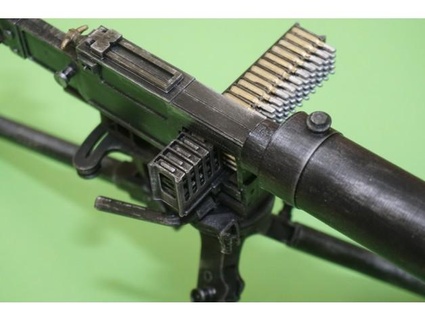 rivista fiat revelli 1914 macchina pistola 1 4 scala ojemin 3d print model - Mito3D