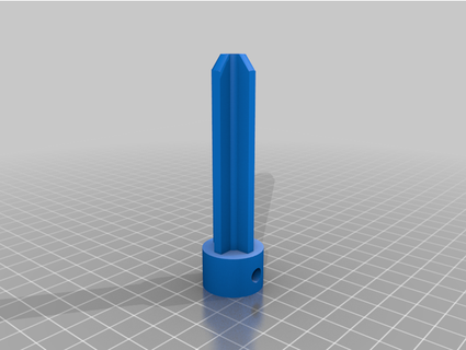paintball barrel plug w hex wrench ideinit 3d print model - Mito3D