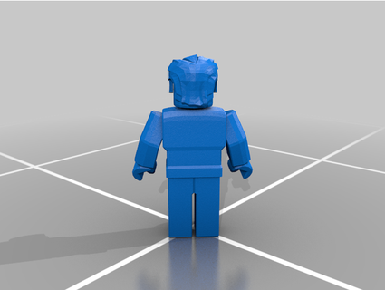 Roblox homme personnage Patrik 3d print model - Mito3D