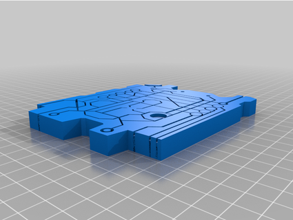 stargate atlantis controle cristal viper2nd 3d print model - Mito3D