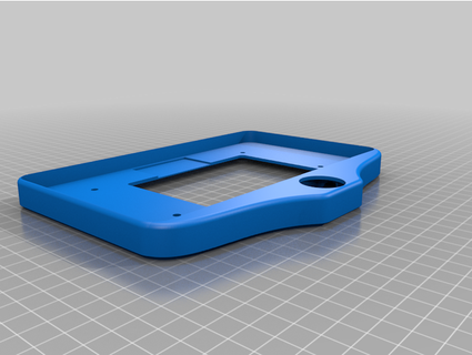 displayhalter 7 mit pir pulso 3d print model - Mito3D