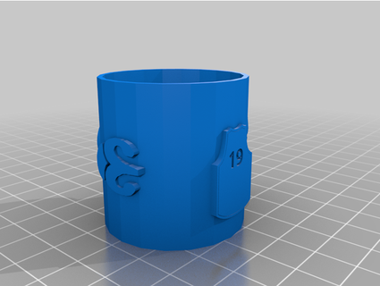colo tazza polspa 3d print model - Mito3D