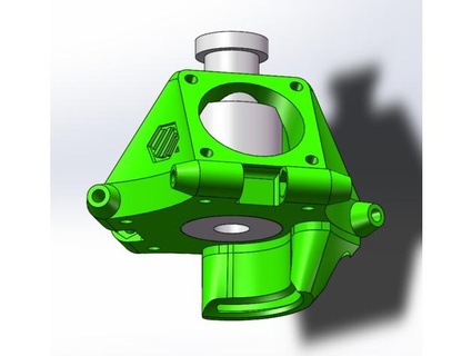 kossel effector bigbigbee 3d print model - Mito3D