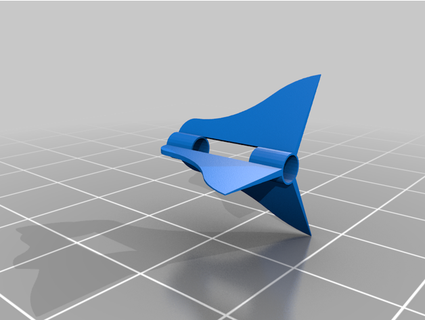 foguete barbatanas joey jerryhillga 3d print model - Mito3D