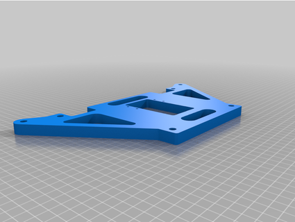 lowriderv2 plate beschädigter Name 3d print model - Mito3D