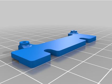hyperfeu pièces surdimensionné ceinture poulies commutateur assiette oled monter écrou tige 3d print model - Mito3D