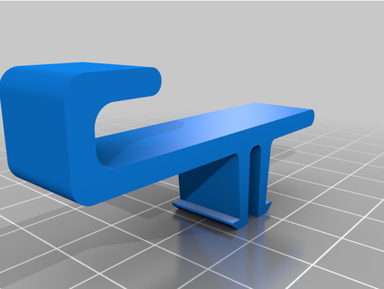 persianas cobrir bainha monte clipes dn Projeto 3d print model - Mito3D