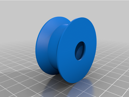mtb dummy roller 12mm axle bababba 3d print model - Mito3D