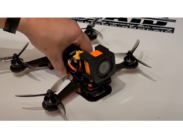 runcam 3s camera muount rc drone airplane heli roolaid 3D print model - Mito3D