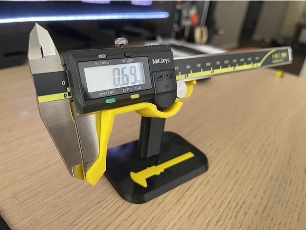 mitutoyo caliper stand mcdoodie 3D print model - Mito3D