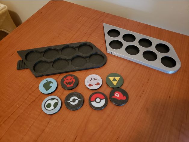 amiibo spoof coins case aaron95 3D print model - Mito3D