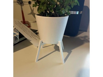 small flower pot riser endlessloop 3d print model - Mito3D